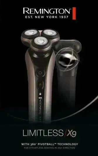 Der REMINGTON XR1790 X9 Limitless bietet präzises Rasieren mit innovativer Technologie und ergonomischem Design für besten Komfort.
