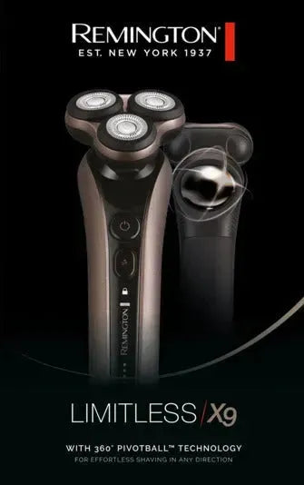 Der REMINGTON XR1790 X9 Limitless bietet präzises Rasieren mit innovativer Technologie und ergonomischem Design für besten Komfort.