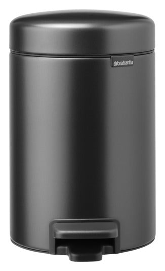 BRABANTIA Treteimer NewIcon confident grey 3 l in  präsentiert im Onlineshop von KAQTU Design AG. Mülleimer ist von BRABANTIA