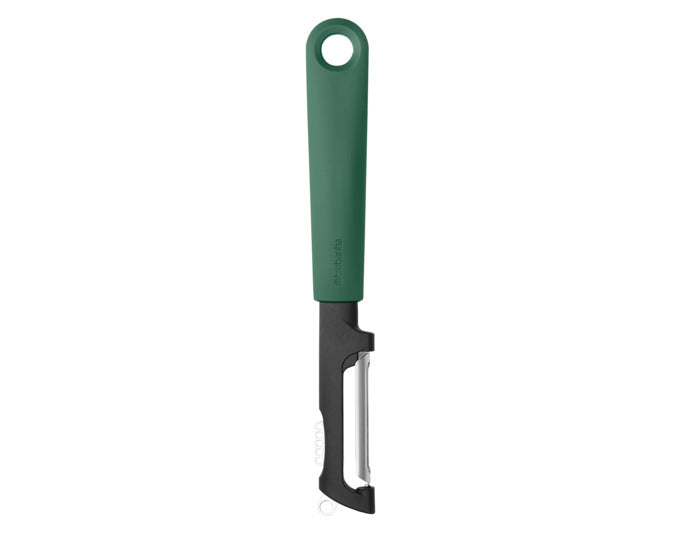 BRABANTIA Sparschäler/Zestenschneider Tasty+ fir green in  präsentiert im Onlineshop von KAQTU Design AG. Küchenhelfer ist von BRABANTIA