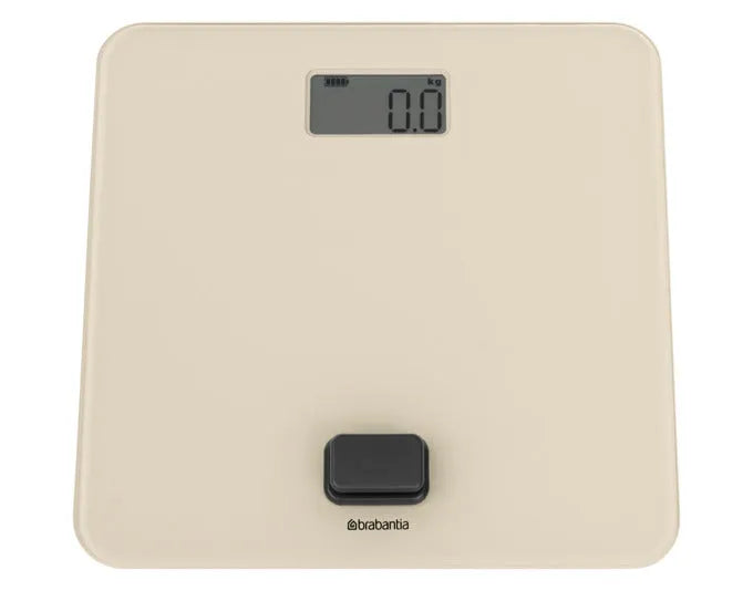 BRABANTIA Personenwaage ReNew batterielos soft beige in  präsentiert im Onlineshop von KAQTU Design AG. Badzubehör ist von BRABANTIA
