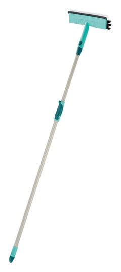 LEIFHEIT Fensterwischer Window Cleaner mit Bürste Teleskopstiel 28 cm in  präsentiert im Onlineshop von KAQTU Design AG. Reinigungsmittel ist von LEIFHEIT