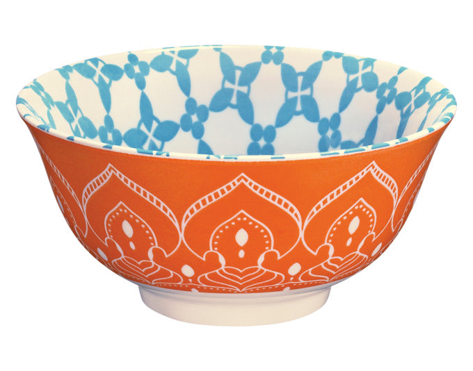 CILIO Bowl Amici Waben Porzellan 500 ml ø 15.5x7 cm in  präsentiert im Onlineshop von KAQTU Design AG. Schale ist von CILIO