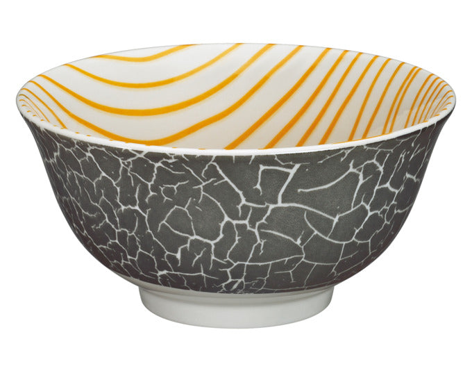 CILIO Bowl Amici Waben Porzellan 500 ml ø 15.5x7 cm in  präsentiert im Onlineshop von KAQTU Design AG. Schale ist von CILIO