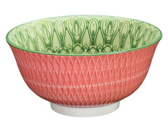 CILIO Bowl Amici Rauten rosa Porzellan 500 ml ø 15.5x7 cm