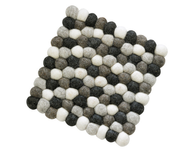 CILIO Untersetzer Lana Verde Schafwolle 21x21cm in  präsentiert im Onlineshop von KAQTU Design AG. Pfannenuntersatz ist von CILIO
