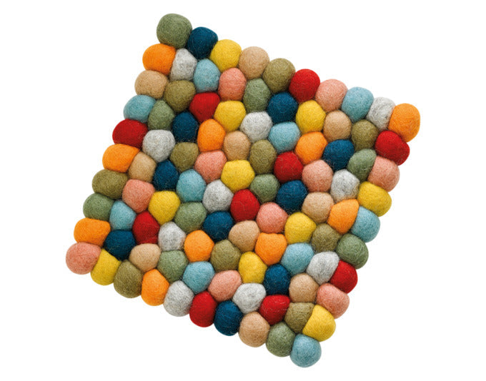 CILIO Untersetzer Lana Colore Schafwolle 21x21cm in  präsentiert im Onlineshop von KAQTU Design AG. Pfannenuntersatz ist von CILIO