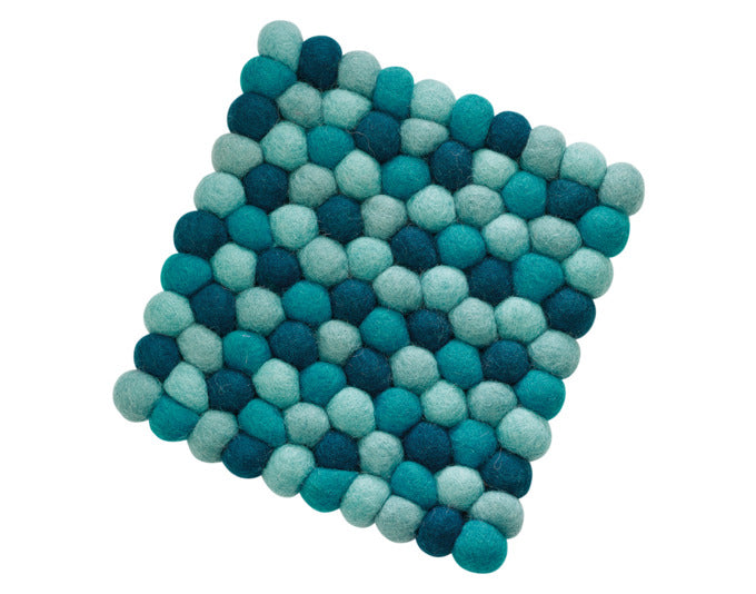 CILIO Untersetzer Lana Verde Schafwolle 21x21cm in  präsentiert im Onlineshop von KAQTU Design AG. Pfannenuntersatz ist von CILIO