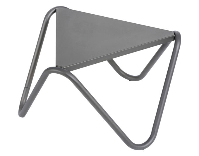 LAFUMA Beistelltisch Vogue aus Aluminium mit Polyesterlackierung titane in  präsentiert im Onlineshop von KAQTU Design AG. Beistelltisch Outdoor ist von LAFUMA