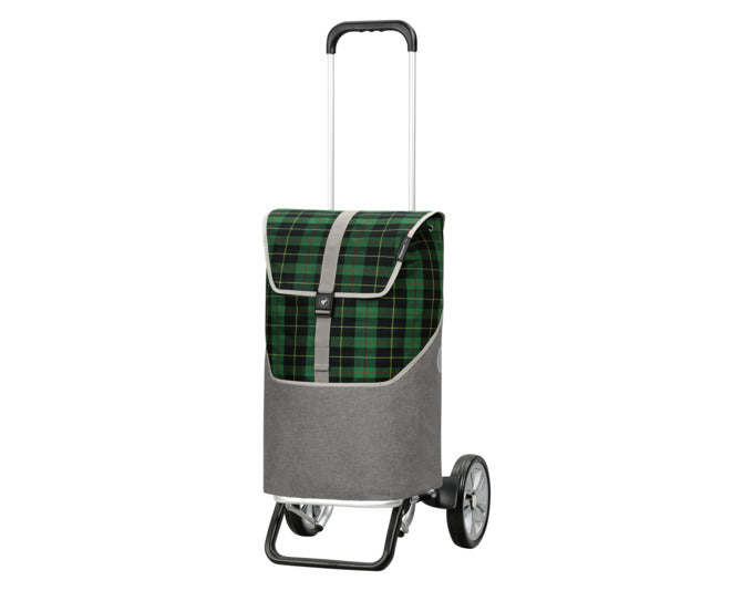 ANDERSEN Einkaufswagen Alu Star Gese grün in  präsentiert im Onlineshop von KAQTU Design AG. Haushaltshilfen ist von ANDERSEN