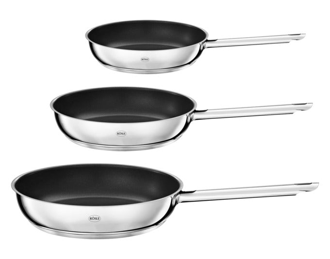 <tc>RÖSLE</tc> Frying pan set Elegance 3-piece ProPlex non-stick ø 20/24/28 cm