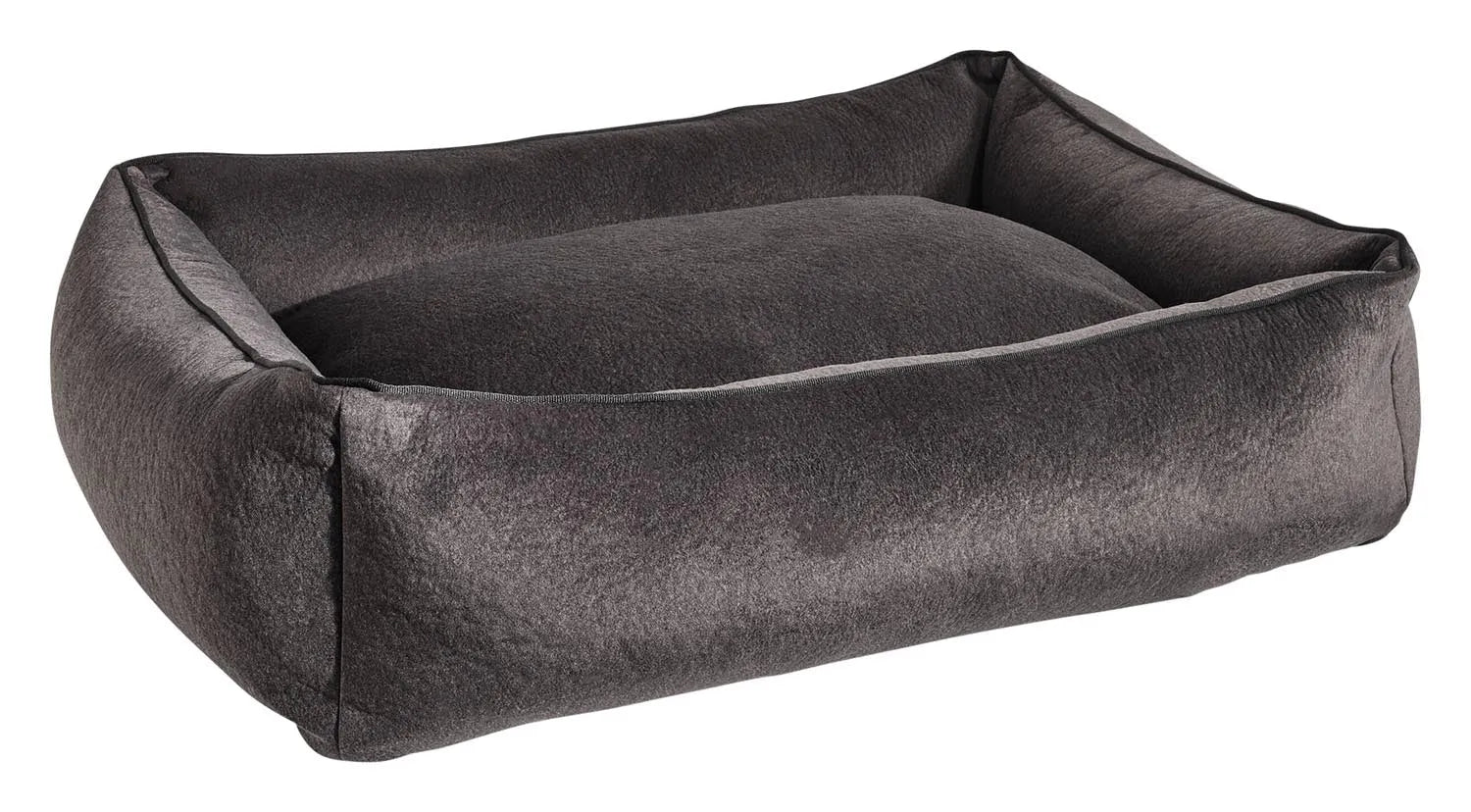 Das stilvolle Laboni Hundebett Classic Buffalo M bietet Komfort und Langlebigkeit mit hochwertigem Buffalo-Leder und druckentlastendem Schaum.