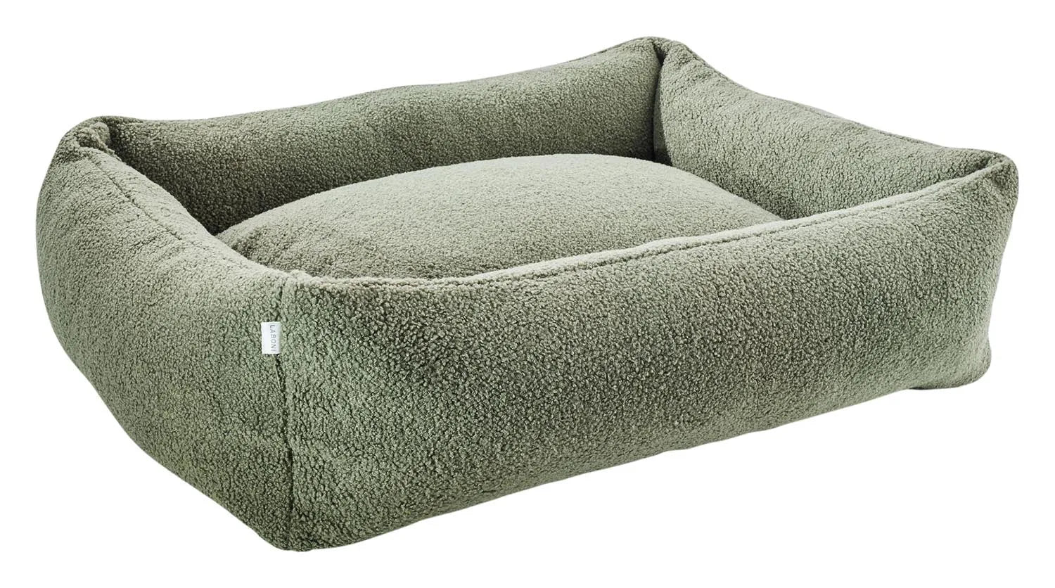 Luxuriöses Laboni Hundebett Classic Teddy S für kleine Hunde.