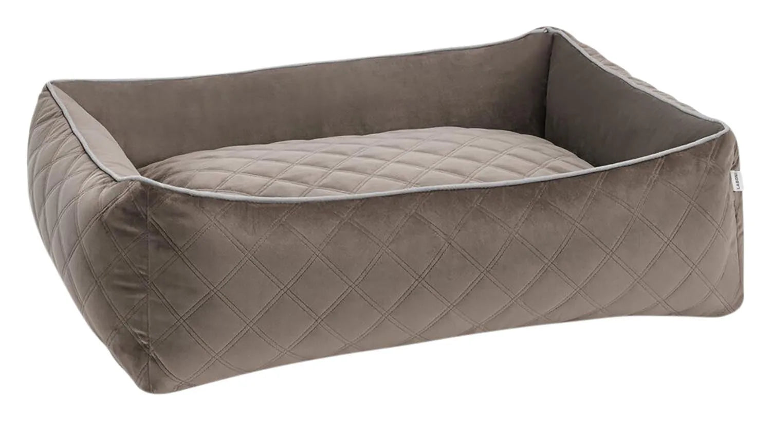 Stilvolles Laboni Hundebett Classic Oxford S für kleine Hunde.