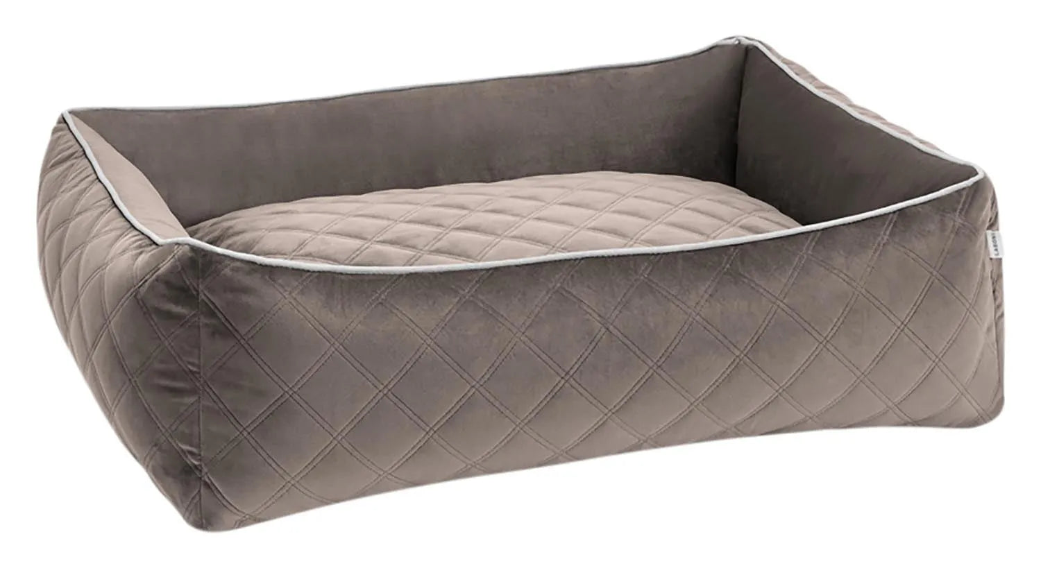 Stilvolles Laboni Hundebett Classic Oxford S für kleine Hunde.