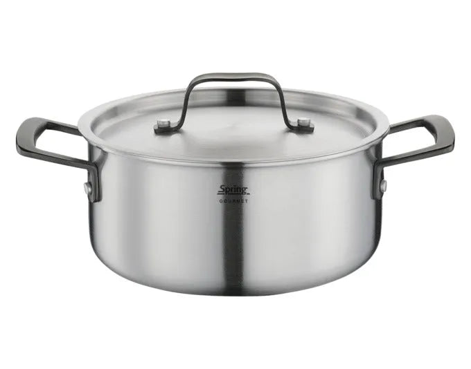 SPRING Bratentopf Gourmet Black 2.7 l ø 20x9 cm in  präsentiert im Onlineshop von KAQTU Design AG. Topf ist von SPRING