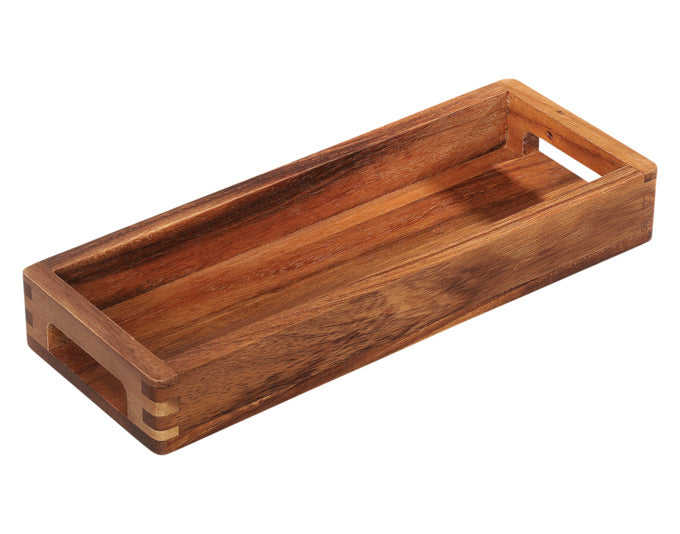 ZASSENHAUS Serviertablett Akazie 44x36x6 cm in  präsentiert im Onlineshop von KAQTU Design AG. Tablett ist von ZASSENHAUS