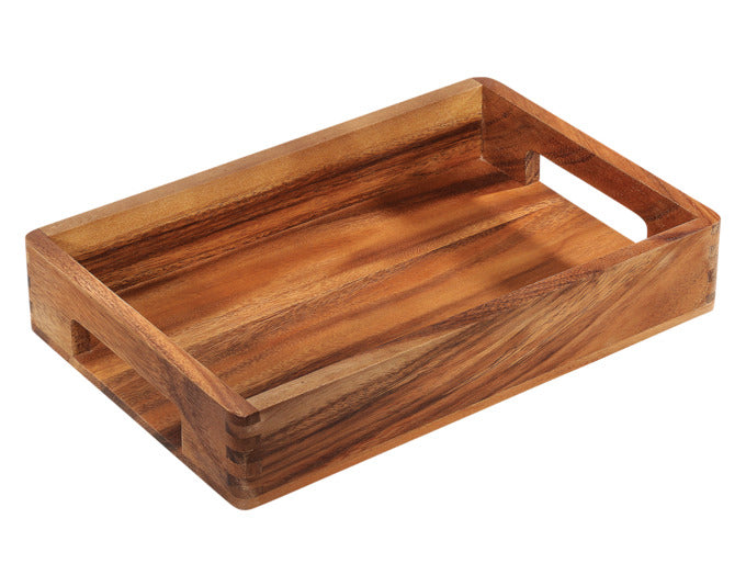 ZASSENHAUS Serviertablett Akazie 44x36x6 cm in  präsentiert im Onlineshop von KAQTU Design AG. Tablett ist von ZASSENHAUS