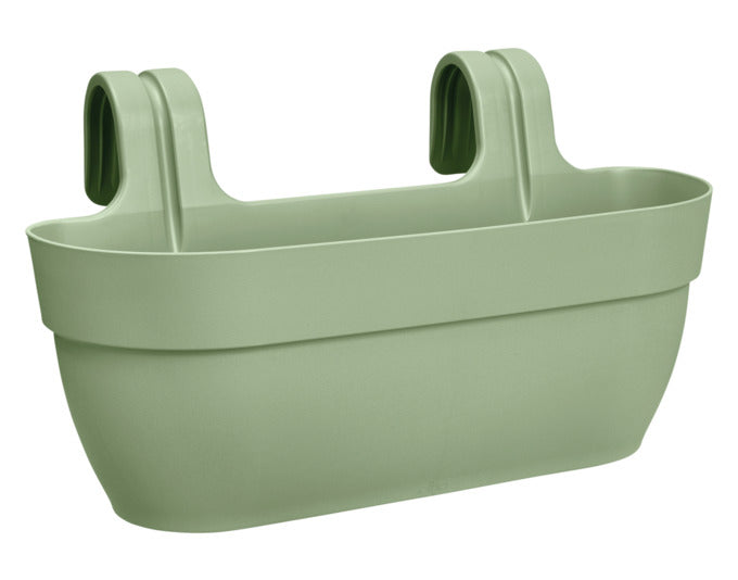 ELHO Balkonkasten Vibia Campana easy hanger large pistazien grün in  präsentiert im Onlineshop von KAQTU Design AG. Pflanzentopf Outdoor ist von ELHO