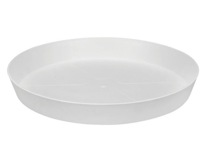ELHO Untersetzer loft urban rund ø 30 cm seidenweiss in  präsentiert im Onlineshop von KAQTU Design AG. Pflanzentopfzubehör ist von ELHO