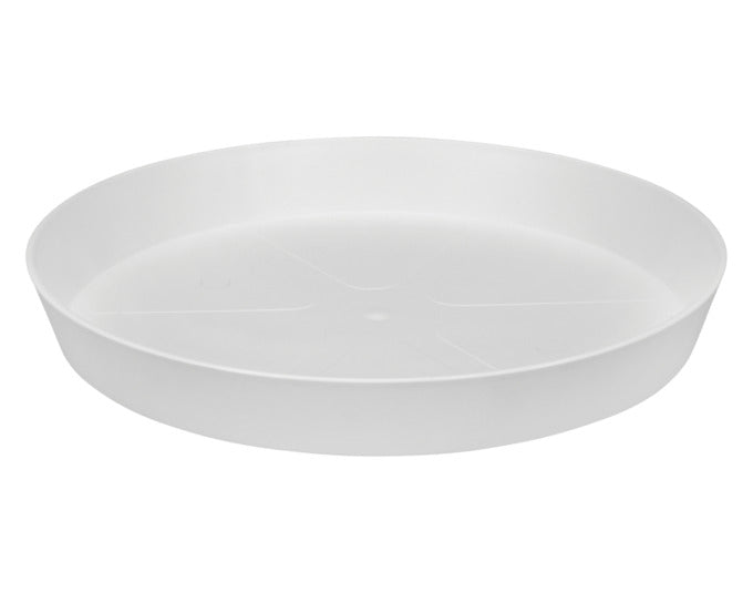 ELHO Untersetzer loft urban rund 21 cm seidenweiss in  präsentiert im Onlineshop von KAQTU Design AG. Pflanzentopfzubehör ist von ELHO