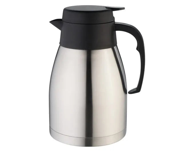 EVA Isolierkanne Edelstahl schwarz unzerbrechlich 1.5 l in  präsentiert im Onlineshop von KAQTU Design AG. Küchenhelfer ist von EVA