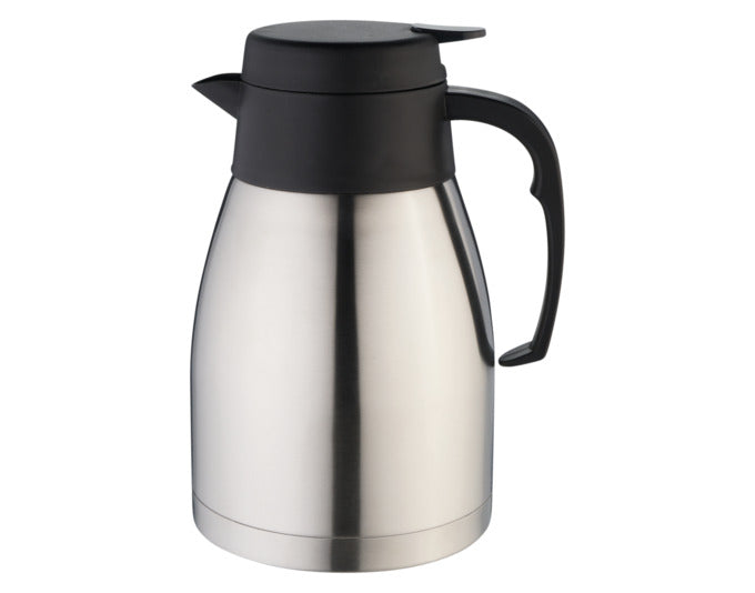 EVA Isolierkanne Edelstahl schwarz unzerbrechlich 1.5 l in  präsentiert im Onlineshop von KAQTU Design AG. Küchenhelfer ist von EVA