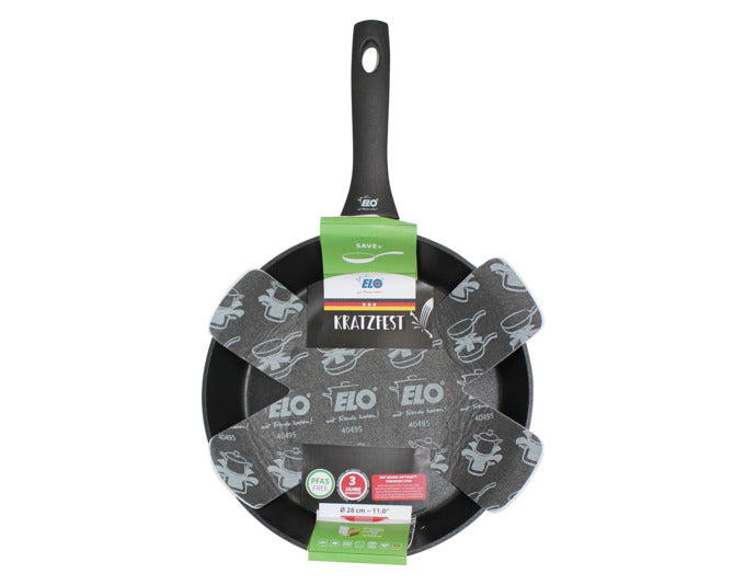 ELO Bratpfanne Save+ DUR Select, 28 cm, PFAS-frei, Antihaft, langlebig, inkl. Pfannenschoner, ideal für gesundes Kochen.