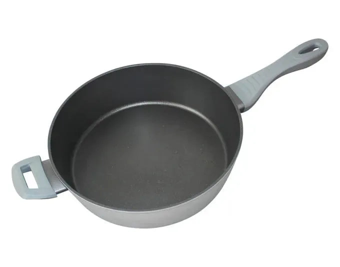 ELO DUR Select Schmorpfanne, 3.6 l, ø 28 cm, PFAS-frei, Antihaft, mit Gegengriff, ideal für gesundes und fettarmes Kochen.