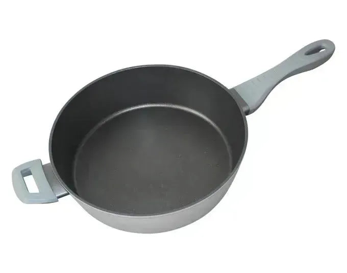 ELO DUR Select Schmorpfanne, 3.6 l, ø 28 cm, PFAS-frei, Antihaft, mit Gegengriff, ideal für gesundes und fettarmes Kochen.