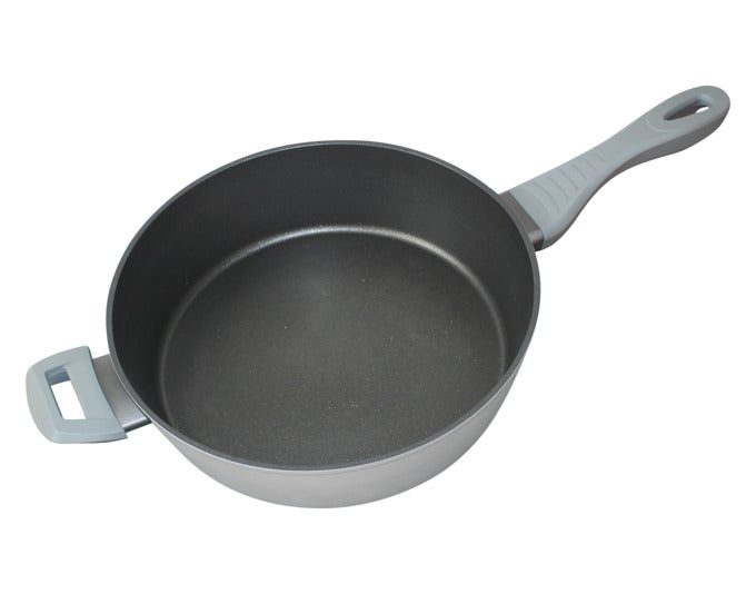 ELO DUR Select Schmorpfanne, 3.6 l, ø 28 cm, PFAS-frei, Antihaft, mit Gegengriff, ideal für gesundes und fettarmes Kochen.