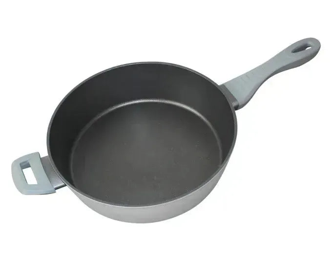 ELO DUR Select Schmorpfanne, 3.6 l, ø 28 cm, PFAS-frei, Antihaft, mit Gegengriff, ideal für gesundes und fettarmes Kochen.