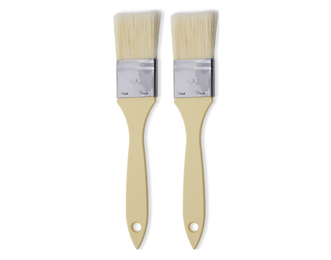 KISAG Backpinsel Set Profi 2 Stück 22x4 cm Kunststoff Naturborsten Edelstahl in  präsentiert im Onlineshop von KAQTU Design AG. Backutensilien ist von KISAG