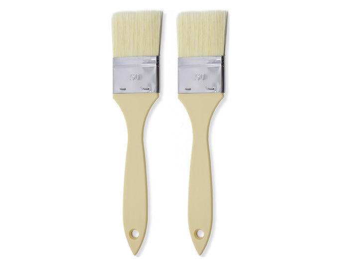 KISAG Backpinsel Set Profi 2 Stück 22x5 cm Kunststoff Naturborsten Edelstahl in  präsentiert im Onlineshop von KAQTU Design AG. Backutensilien ist von KISAG