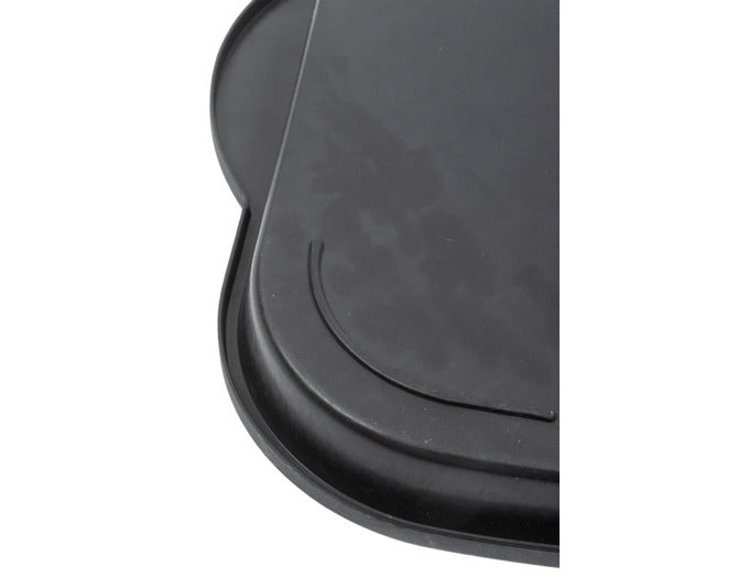 Praktischer Schuhrost in Schwarz, 38x73 cm, ideal für saubere und ordentliche Schuhaufbewahrung, robust und stilvoll.