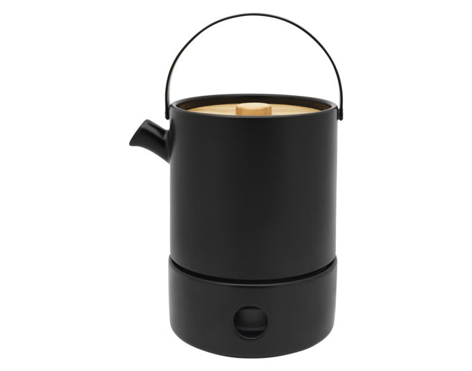 BREDEMEIJER Teeset Umea 2-teilig weiss matt 1.2 l in  präsentiert im Onlineshop von KAQTU Design AG. Kanne ist von BREDEMEIJER