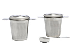 BREDEMEIJER Teefilter 2 Stück Inox mit Masslöffel