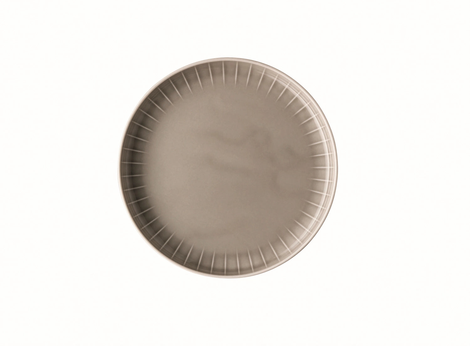 Joyn grau Gourmetteller 22cm in Silber präsentiert im Onlineshop von KAQTU Design AG. Teller ist von Rosenthal
