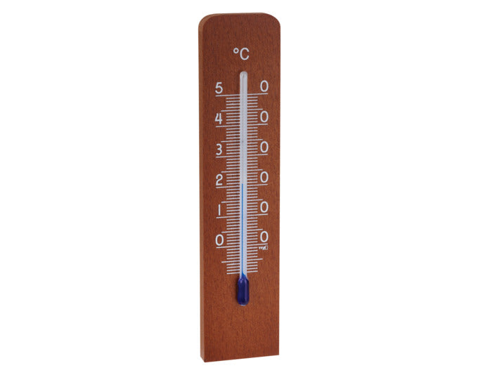 TFA Innenthermometer Analog Nussbauml ackiert 13.3x3.1x1.2 cm in  präsentiert im Onlineshop von KAQTU Design AG. Thermometer ist von TFA