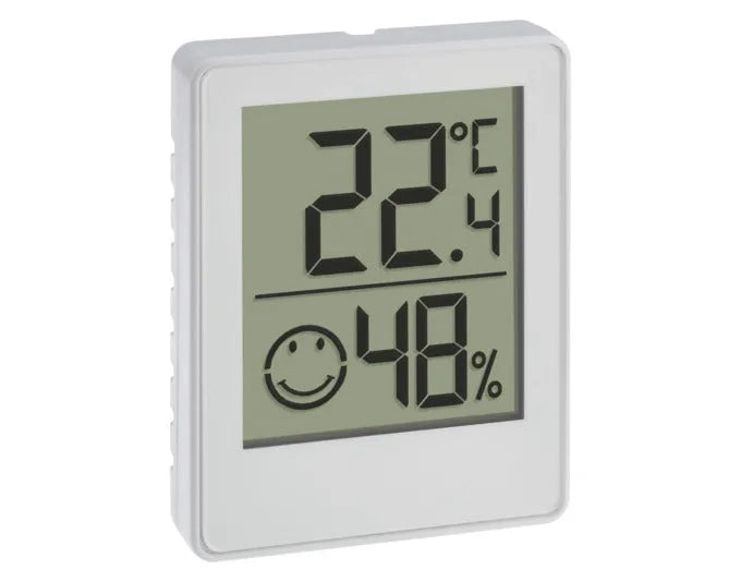 TFA Thermometer-Hygrometer Digital weiss 5.8x4.5x3.1 cm -20…+60°C in  präsentiert im Onlineshop von KAQTU Design AG. Thermometer ist von TFA