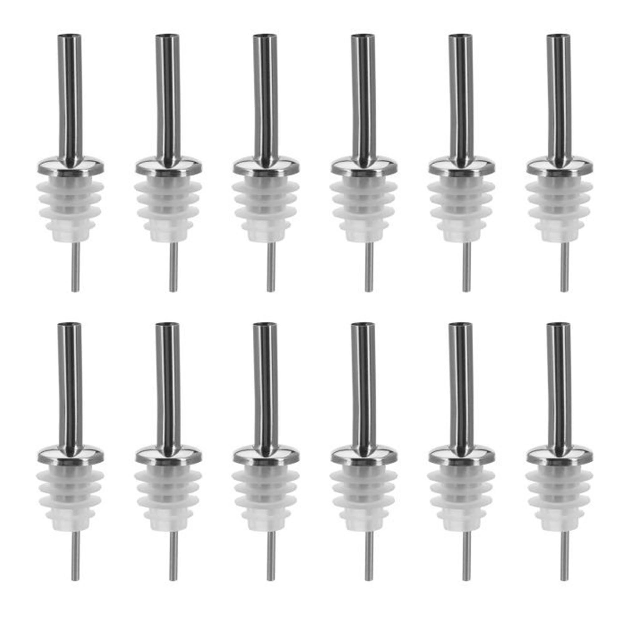 Flaschenausgiesser 18/10 mit Silikonkork von Westmark, ideal zum präzisen Ausgießen von Flüssigkeiten, elegantes und funktionales Küchenaccessoire.