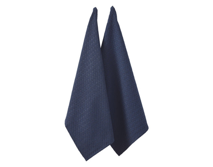 LADELLE Küchentuch Eco Recycled navy 50x70 cm 2 Stk. in  präsentiert im Onlineshop von KAQTU Design AG. Küchentuch ist von LADELLE