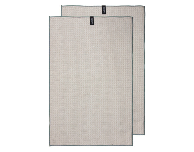 LADELLE Küchentuch Mega Waffle taupe 45x70 cm 2 Stk. in  präsentiert im Onlineshop von KAQTU Design AG. Küchentuch ist von LADELLE