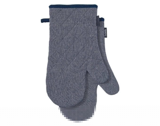 LADELLE Ofenhandschuh Eco Recycled navy 18x33 cm 2 Stk. in  präsentiert im Onlineshop von KAQTU Design AG. Backutensilien ist von LADELLE