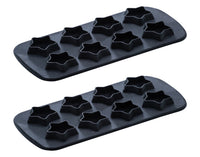 TEMPA Eiswürfelform Quinn Mini Star Silikon 21.3x10.5x2.6 cm 2 Stk.