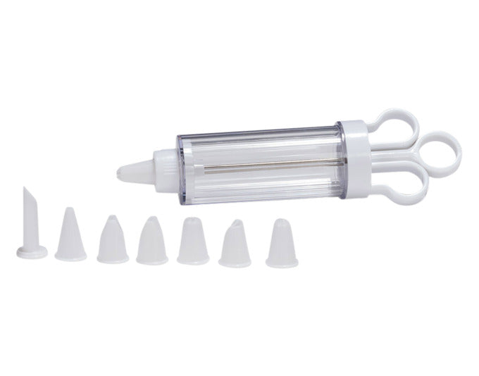 PATISSE Garnierspritze Kunststoff 19 cm mit 8 Tüllen-Aufsätzen in  präsentiert im Onlineshop von KAQTU Design AG. Backutensilien ist von PATISSE