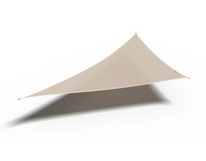 PLATINUM SUN & SHADE Sonnensegel Coolfit Triangle off white 400x400x570 cm in  präsentiert im Onlineshop von KAQTU Design AG. Sonnenschirm ist von PLATINUM SUN & SHADE