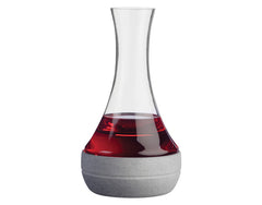 HUKKA Carafina Decanter with Stone Base, 1.2 L