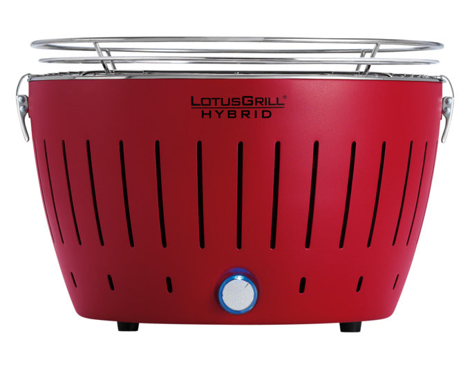 LOTUSGRILL Holzkohlegrill Hybrid Classic feuerrot 36.8x35x23.4 cm in  präsentiert im Onlineshop von KAQTU Design AG. Grill ist von LOTUS GRILL