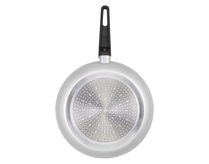 Hochwertige BRABANTIA Bratpfanne ø 30 cm, aus recyceltem Material, ideal für Induktionsherde, langlebig und umweltfreundlich.